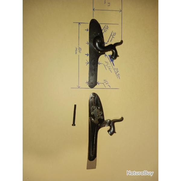 platines � percussion pour fusil poudre noire calibre 16