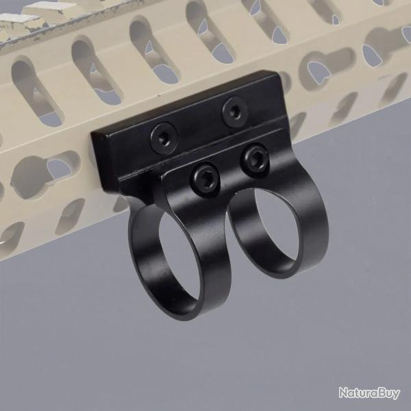 Montage KEYMOD 25.4mm pour lampe torche