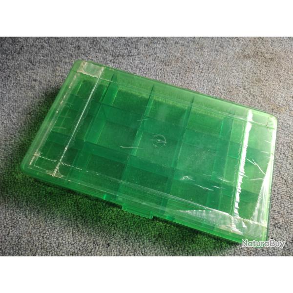 Boite de rangement pi�ces d�tach�es transparente verte