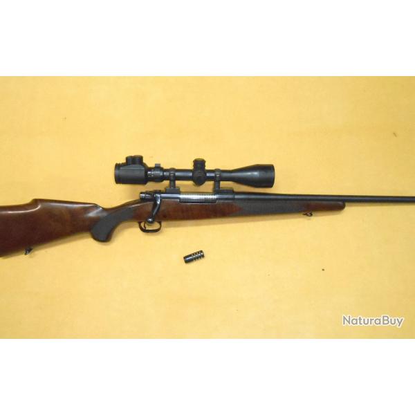 CARABINE WINCHESTER - Cal 22-250 Rem +FILETAGE/FREIN de BOUCHE +LUNETTE LUMINEUX BSA 3-10x44 IR