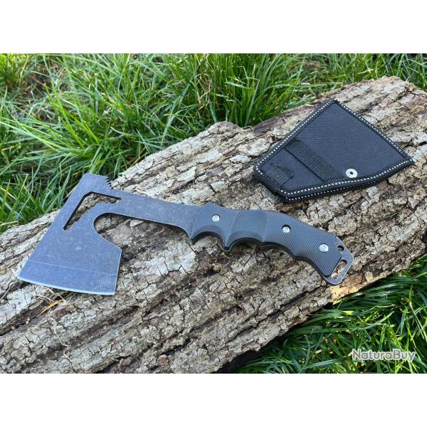 HACHETTE DE SURVIE 25CM MANCHE ERGONOMIQUE