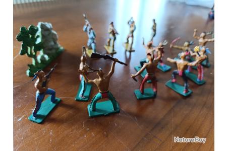 Figurine Starlux Western Indien - Soldat 1:32 (60mm) - France - Vintage