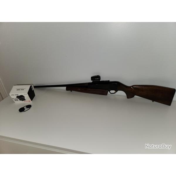 Carabine pompe browning bpr cal 300 win mag +point rouge holosun