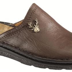 Chaussons en cuir Cerf