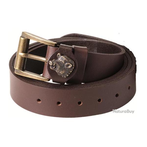 Ceinture en cuir sanglier 40 mm