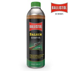 Ballistol Balsin huile pour f&ucirc;t et crosse en bois, brun fonc&eacute; 500 ml