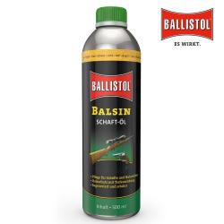 Ballistol Balsin huile pour f&ucirc;t et crosse en bois, clair 500 ml