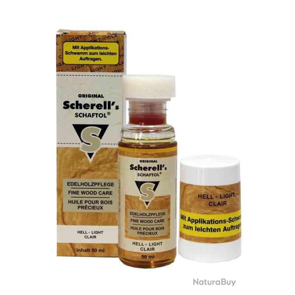 Huile pour crosse Scherell's SCHAFTOL clair 50 ml