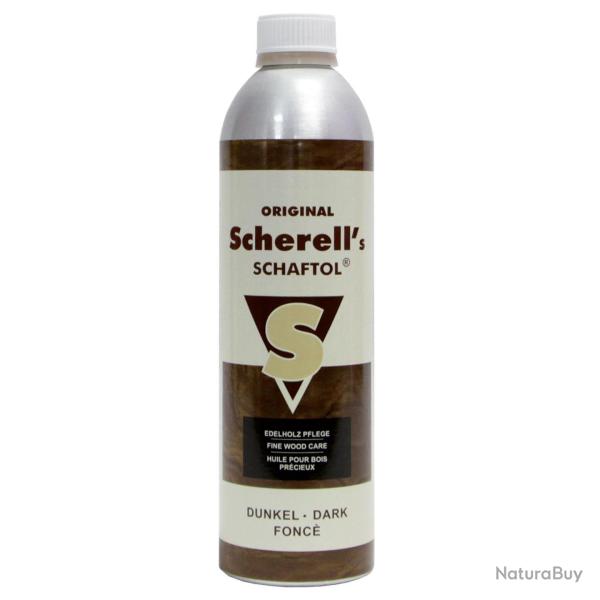 Huile pour crosse Scherell's SCHAFTOL fonc� 500 ml