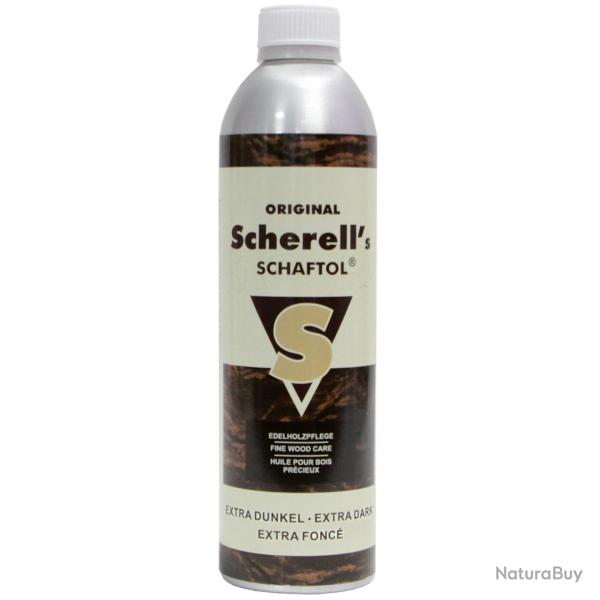 Huile pour crosse Scherell's SCHAFTOL extra fonc� 500 ml