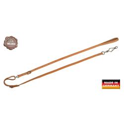 Laisse AKAH pour chien avec fermoir ciseau Longeur 1,85m Beige 14 mm