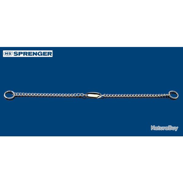 Collier M�tal chrom� SPRENGER pour chien 60 cm