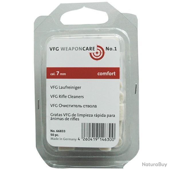Tampons de nettoyage VFG en boite de 50 7 mm