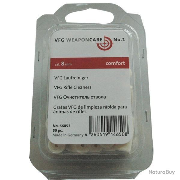 Tampons de nettoyage VFG en boite de 50 8 mm