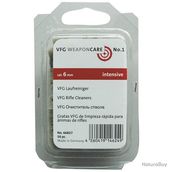 Tampons de nettoyage VFG intensif en boite de 50 6,5 mm