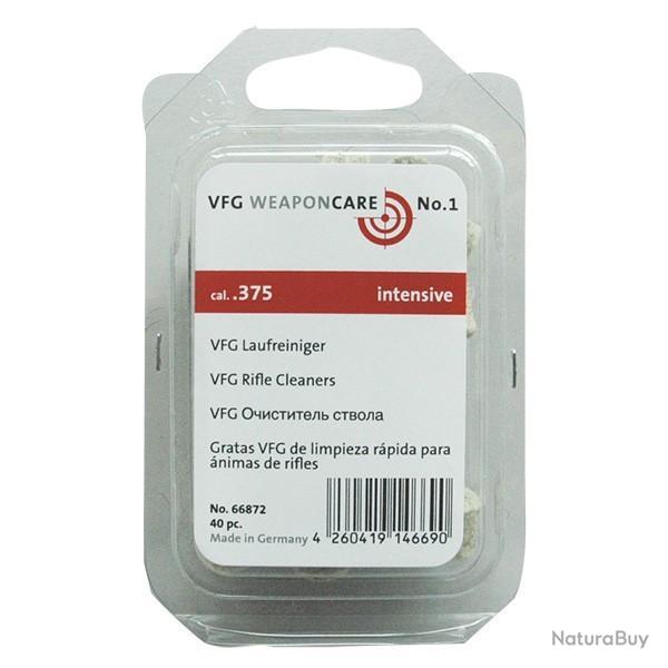 Tampons de nettoyage VFG intensif en boite de 40 .375
