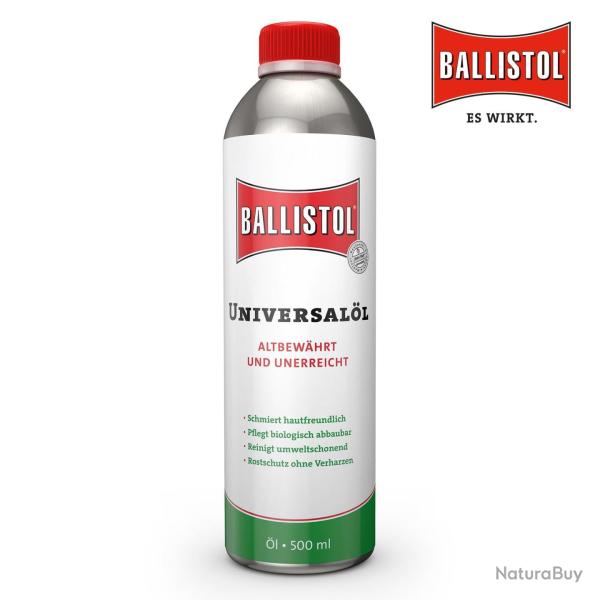 Huile universelle Ballistol en Flacon 500 ml