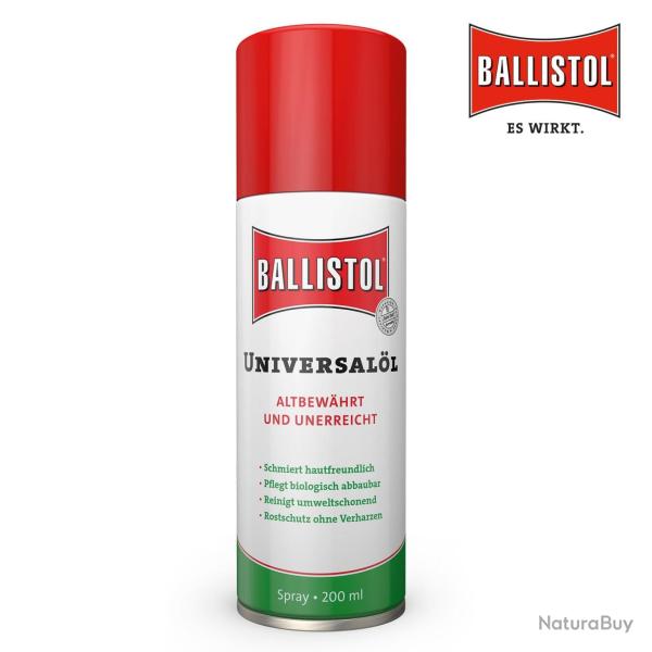 Huile universelle Ballistol en spray 200 ml