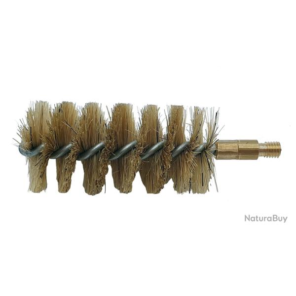 Brosse de nettoyage en crin sp�cial pour huiller les canons Calibre 12