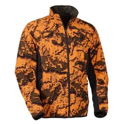 Veste r&eacute;versible camo SWEDTEAM RIDGE PRO Camo Desolve Fire