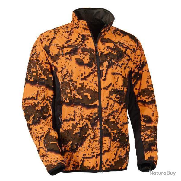 Veste r�versible camo SWEDTEAM RIDGE PRO Camo Desolve Fire
