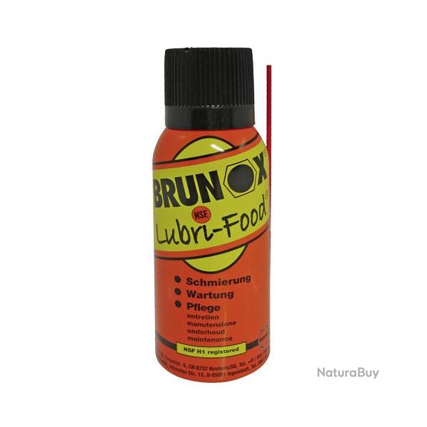 Spray BRUNOX Lubri-Food pour produit alimentaire 120 ml