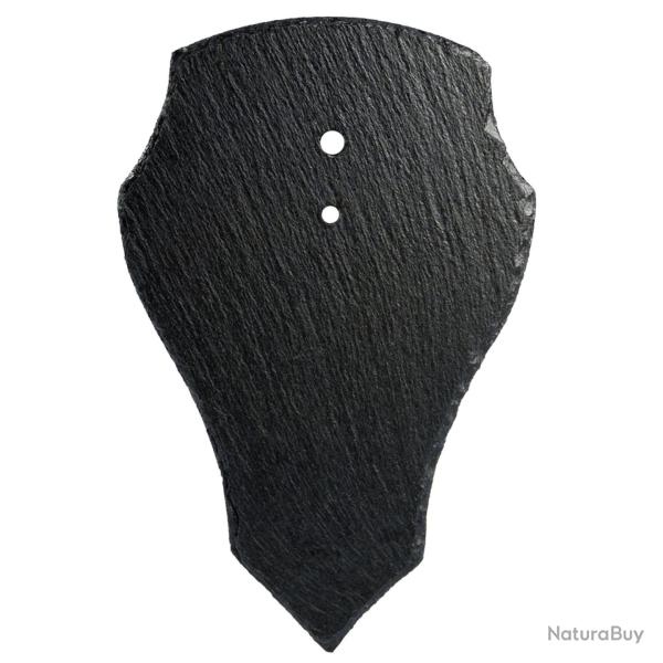 Planchette TROPHYSTONE en pierre ancienne pour troph�s pour chevreuil 20,5 x 13 cm