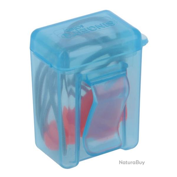 50 PAIRES DE BOUCHONS D'OREILLE EN TPE AVEC ETUI - SNR 32DB