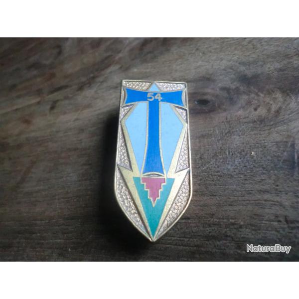 insigne �mail  54� r�giment de  transmission /  drago paris