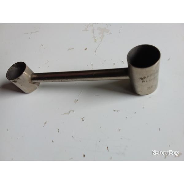 Une chargette chrom�es double  pour  calibre 16