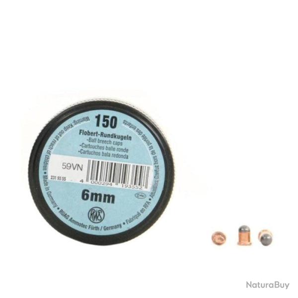 Balles RWS - Cal. 22 LR/Flobert - 22LR / Ronde / Par 1