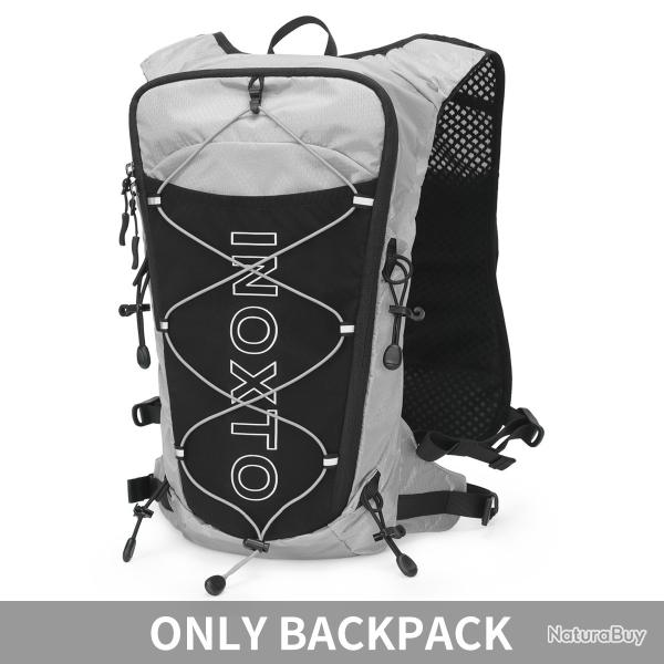 Sac � dos de gilet hydratant de course 8L-GRIS -LIVRAISON GRATUITE !!!