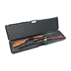 Mallette pour arme longue Negrini 133x33 cm, Mallette longue mousse alv&eacute;ol&eacute;e 4 verrous coulissants N
