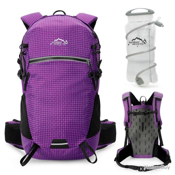 Sac � dos d'hydratation 25L + GOURDE 3L  -VIOLET -LIVRAISON GRATUITE !!!