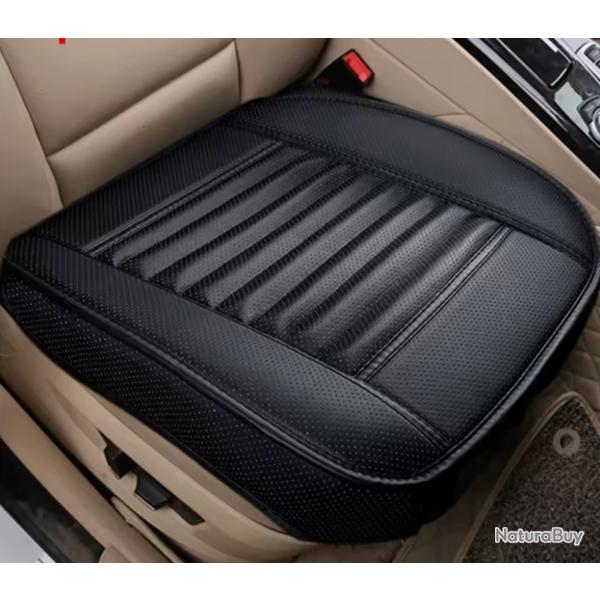 Housse de Si�ge de Voiture Universelles en Cuir PU Protection et Confort Noir