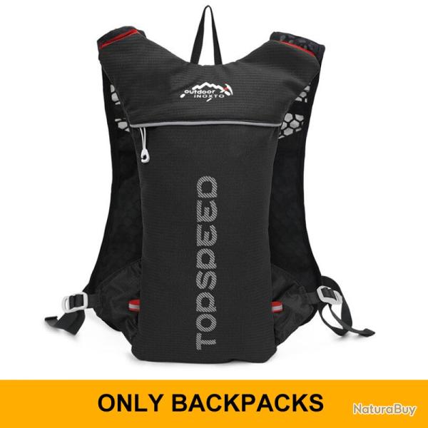 Gilet hydratant de course � dos 5L -NOIR- LIVRAISON GRATUITE !!!