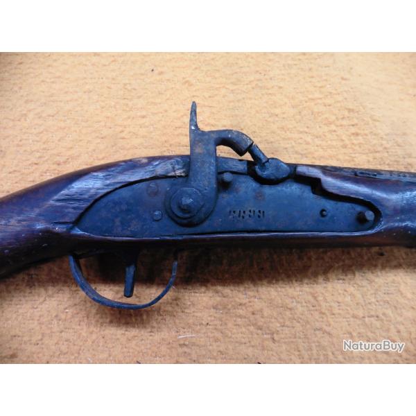 Ancien  silex transform  percussion vers les annes 1870 - mono canon