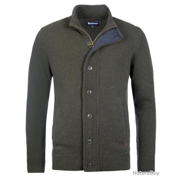 Gilet Barbour Patch Zip Laine