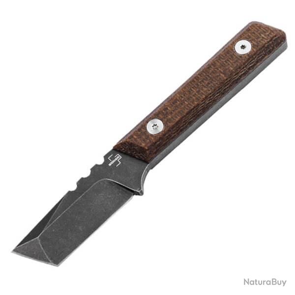 02BO601 Couteau fixe outdoor Boker Thicker Clipper