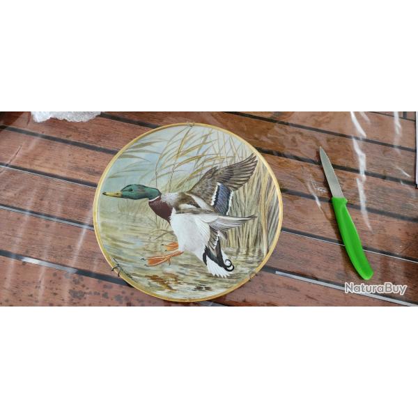 ASSIETTE �DITION LIMIT�E "MALLARD" sign�e