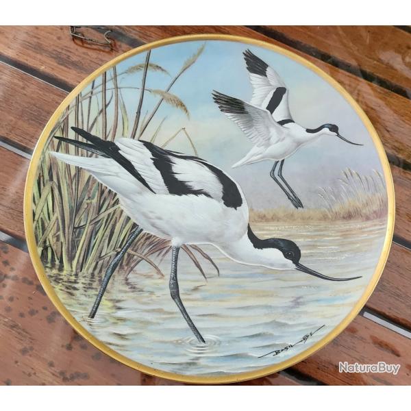 ASSIETTE �DITION LIMIT�E "AVOCET" sign�e