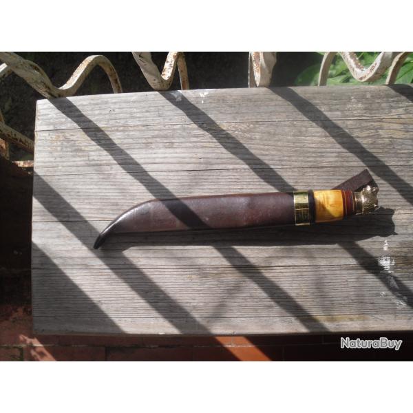 Grand Puukko Pommeau t�te d'ours