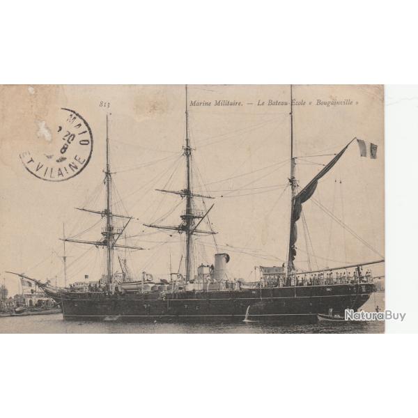 CPA - Marine Militaire  "Le Bateau �cole " Bougainville"-N�1040
