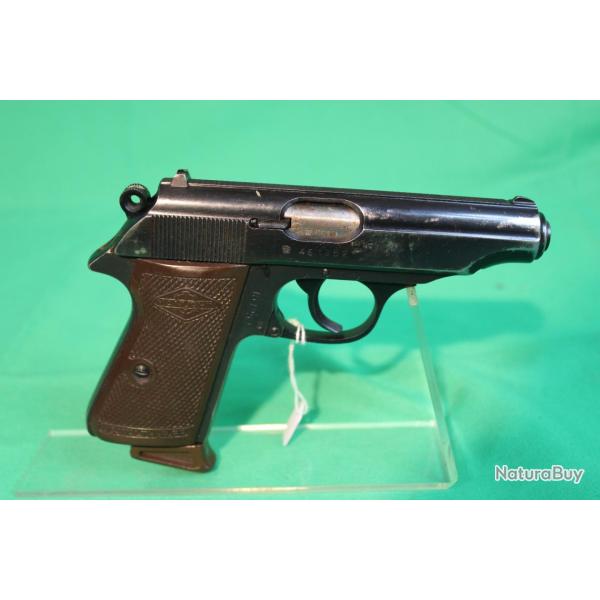 Pistolet PP WALTHER MANURHIN Cal 7.65 mm