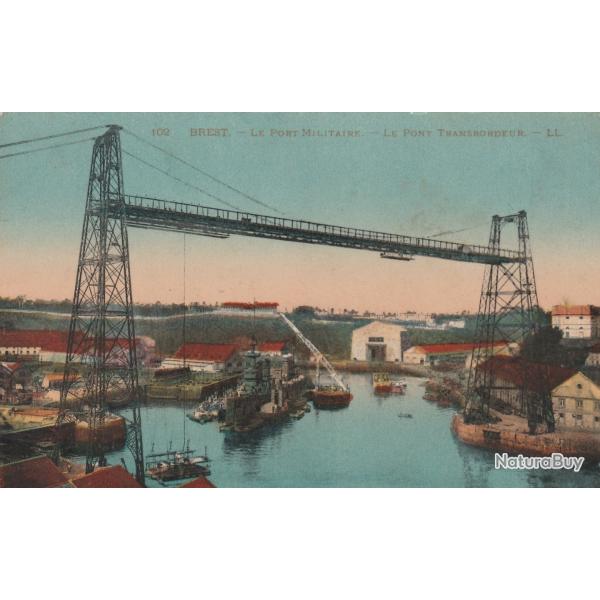 CPA - BREST - Port militaire le Pont Transbordeur -N�330