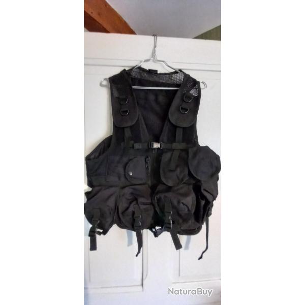 Gilet combat noir