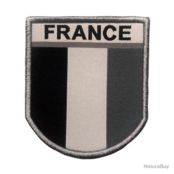 Ecusson France brod� gris