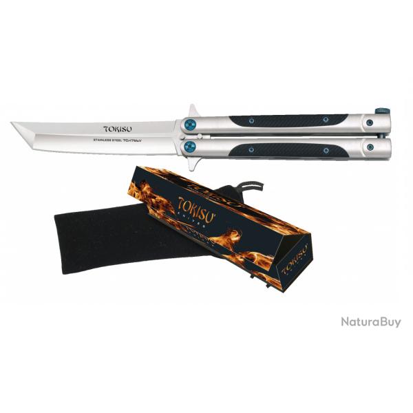 Papillon tactique lame Tanto  de 10.50 cm � TOKISU �