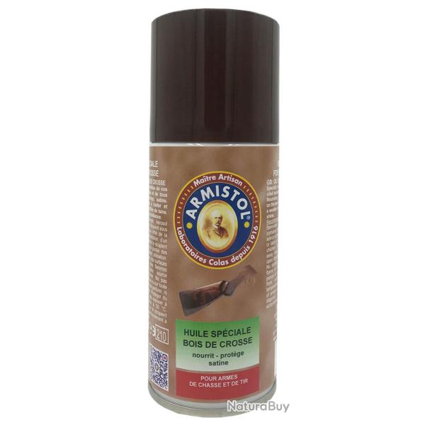 Huile Armistol pour Bois de crosse Flacon 120ml