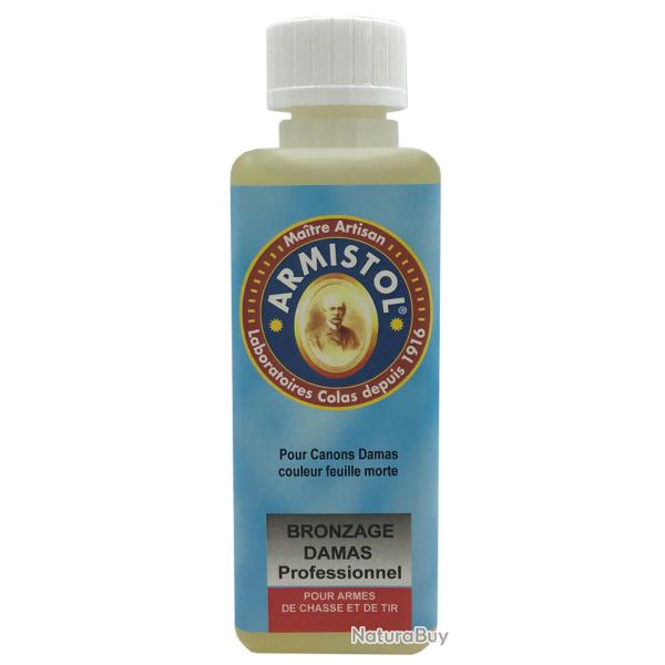 Bronzage Armistol 120ml pour acier Damas